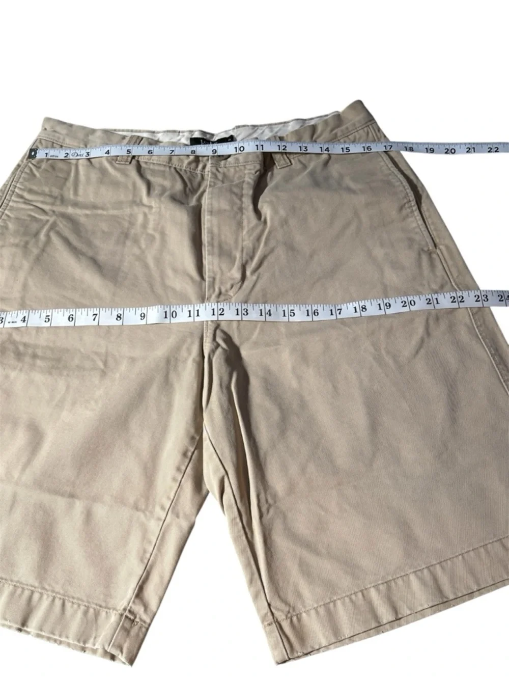 J. Crew shorts men’s, color Tan, size 33